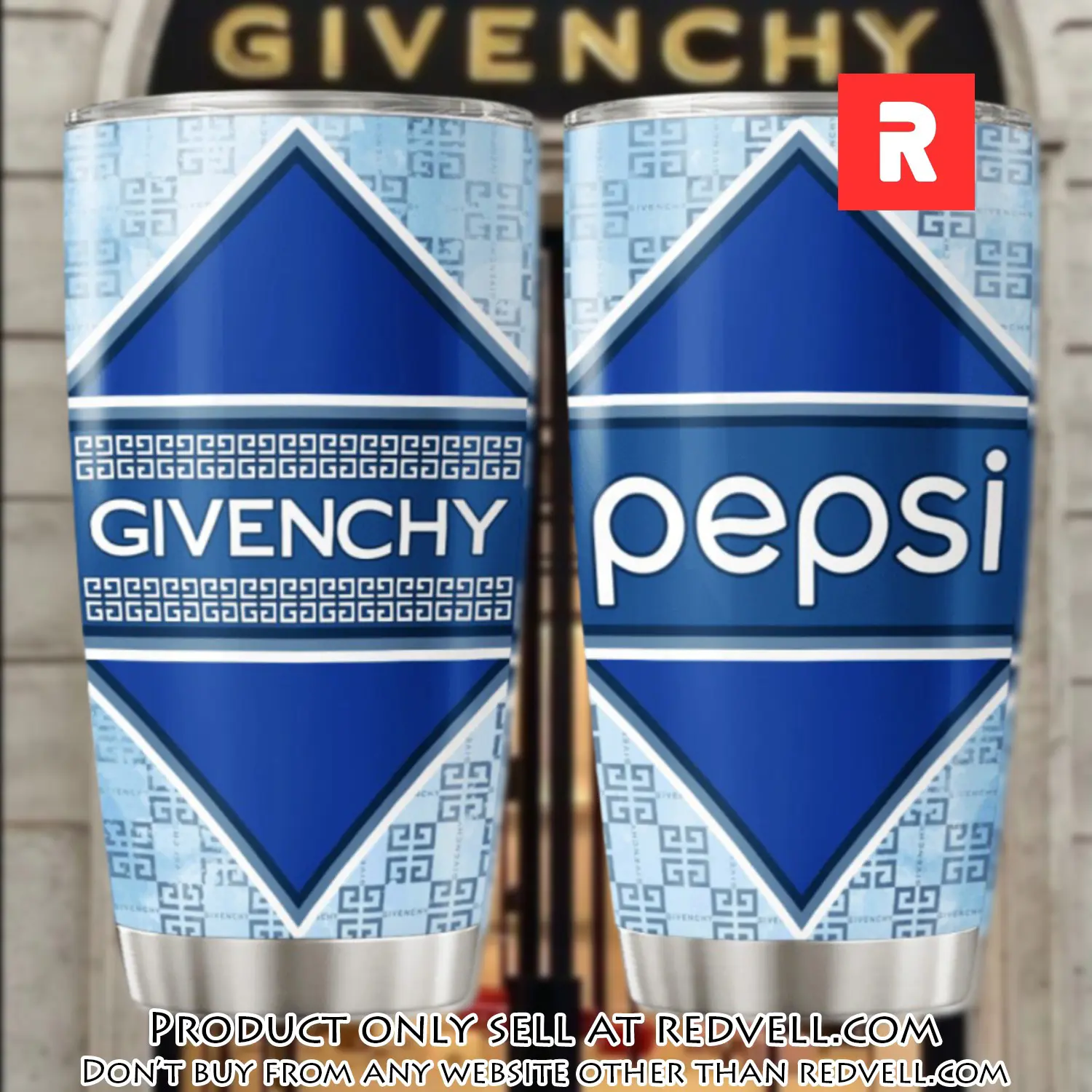 Givenchy pepsi stainless steel tumbler 20oz30oz rv4939755